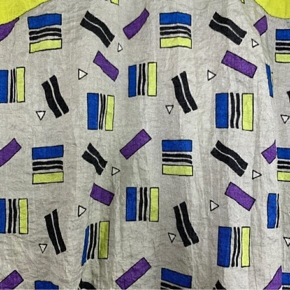 Vintage Puma Europe 80’s Neon Shell Suit Zip Up Jacket-Size 3/Sm, Cotton/Poly - Picture 5 of 8